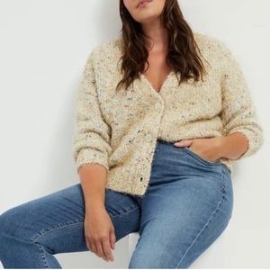 maeve anthropologie nolie shimmer cardigan